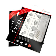 Bloco de Desenho Skizze A3 96g com 100 Folhas + Estojo com 6 Lápis Hahnemühle