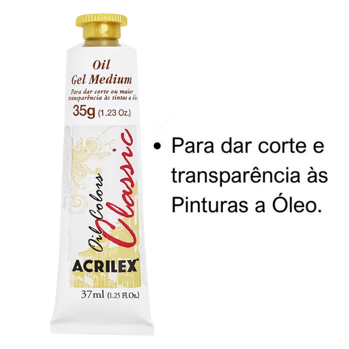 Oil Gel Acrilex Medium 37ml - 14757