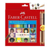 Estojo Lápis de Cor Ecolápis 24 Cores - Faber-castell 120124cc