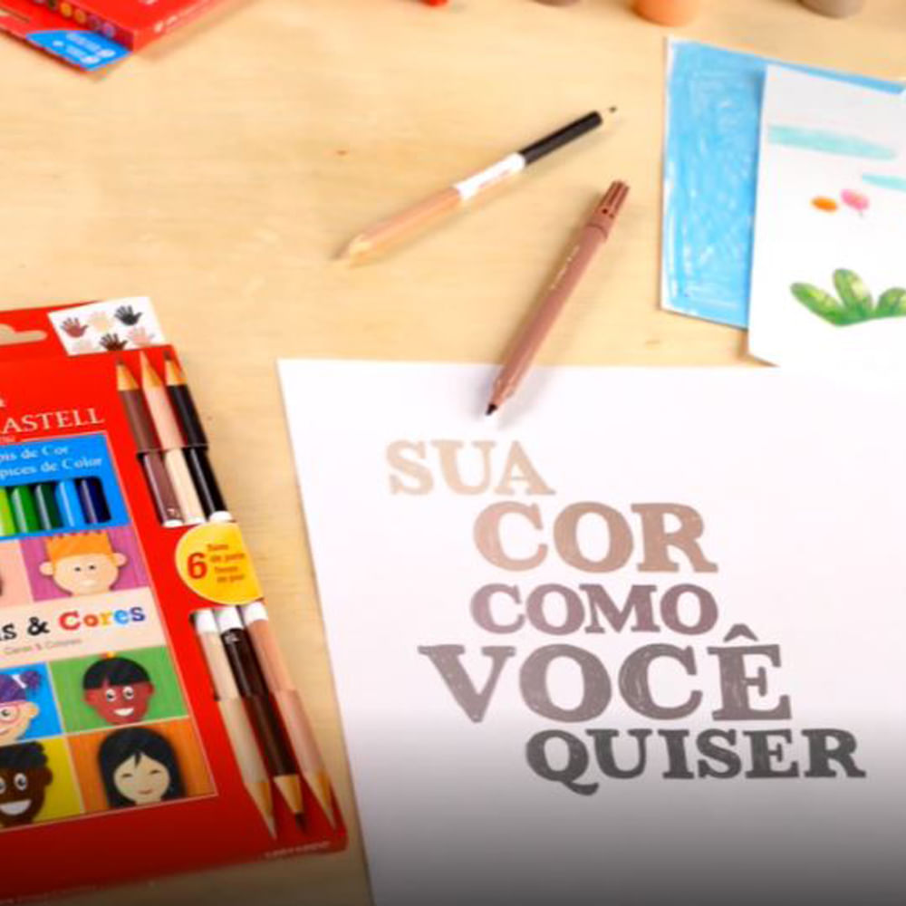 Estojo Lápis de Cor Ecolápis 24 Cores - Faber-castell 120124cc