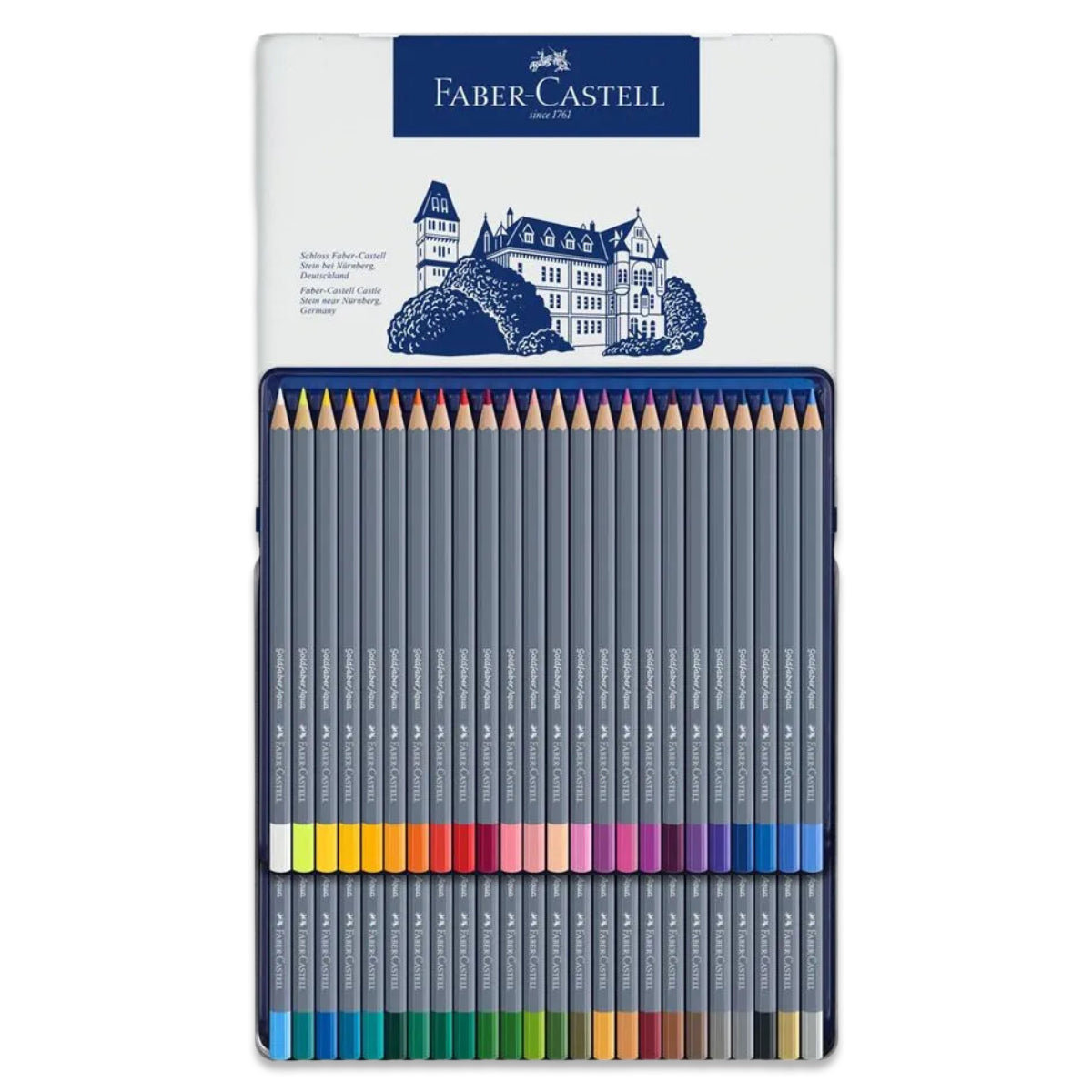 Estojo Lápis de Cor Aquarelável Goldfaber 48 Cores - Faber-castell 114648