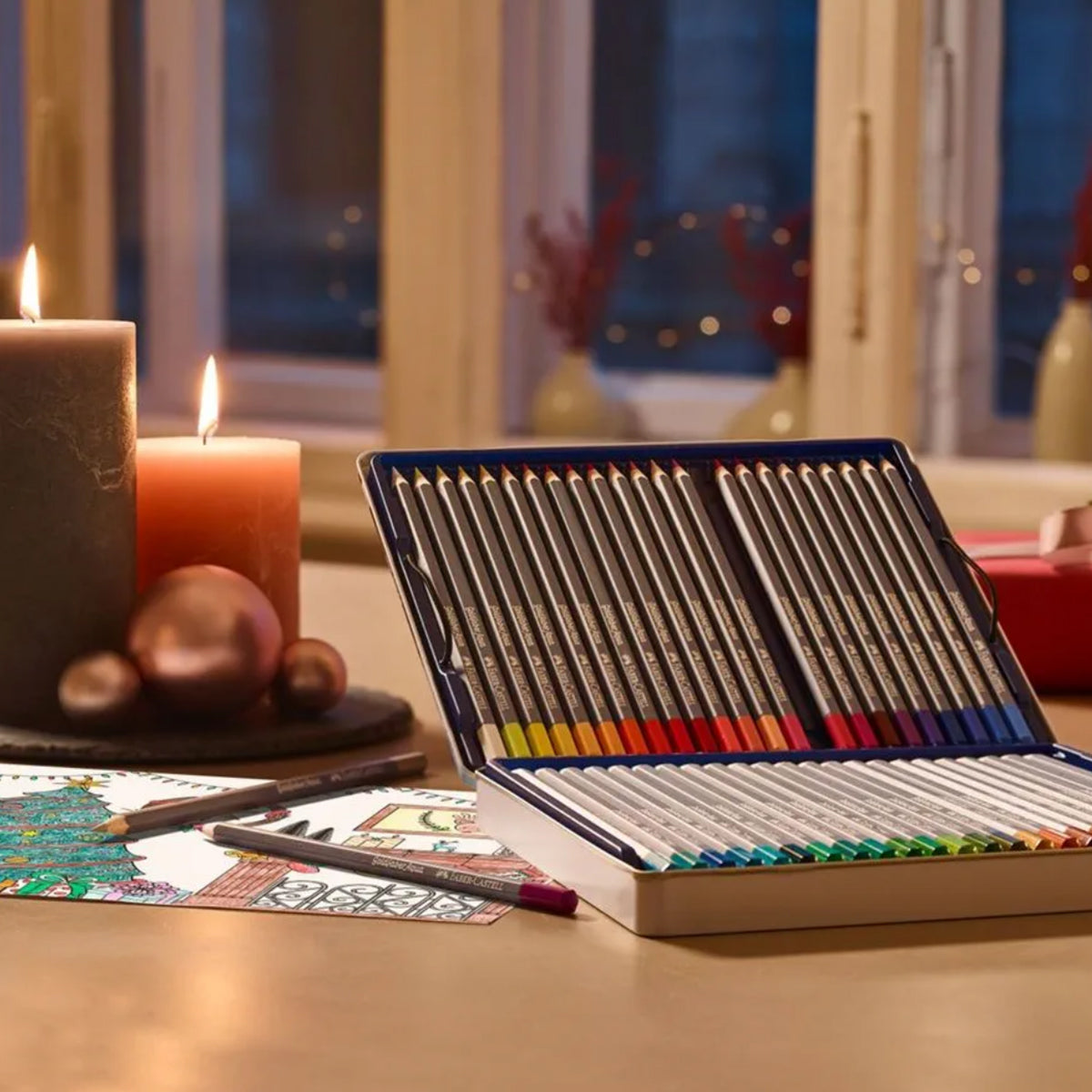Estojo Lápis de Cor Aquarelável Goldfaber 48 Cores - Faber-castell 114648