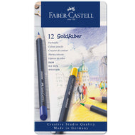 Estojo Lápis de Cor Permanente Goldfaber 12 Cores - Faber-castell 114712
