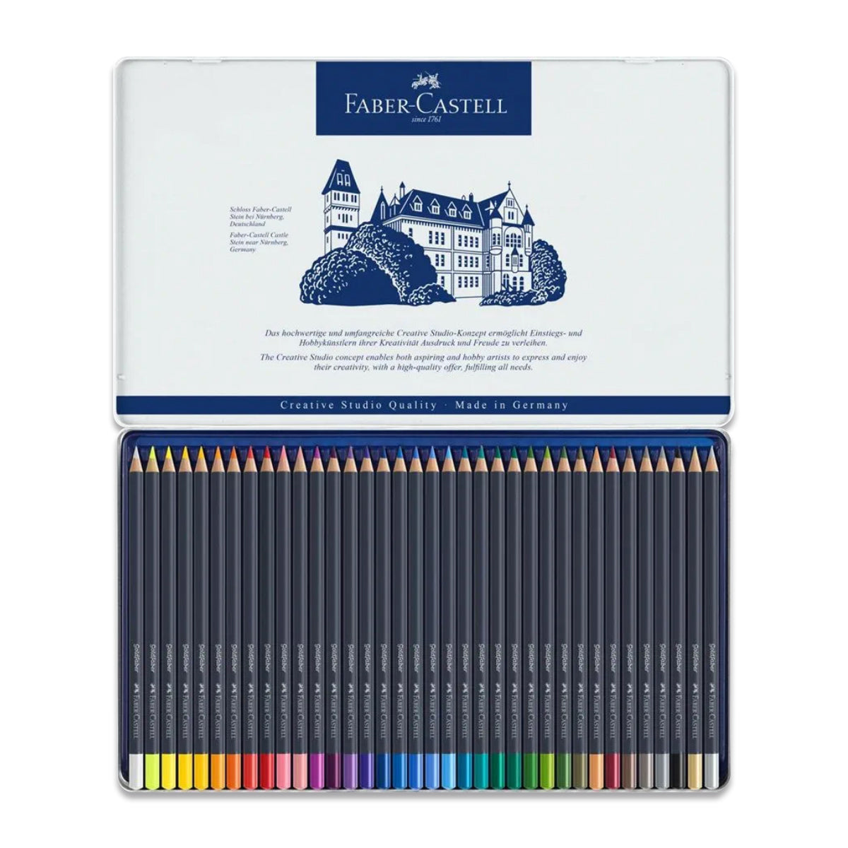 Estojo Lápis de Cor Permanente Goldfaber 36 Cores - Faber-castell 114736