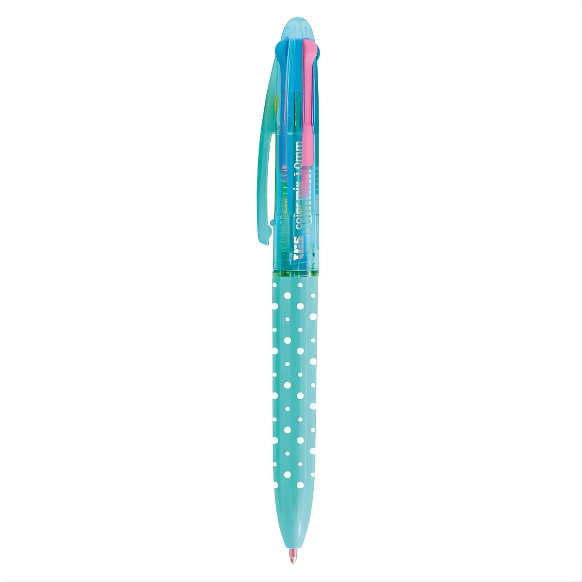 Caneta Esferográfica Color Mix Petit Poá com 4 Cores - Tris