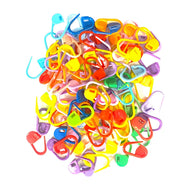 Marcador Segura-ponto para Crochê e Tricô 2cm com 100 Unidades Cores Sortidas - Artepunto