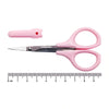 Tesoura para Bordar Ponta Reta Rosa 9,8cm - Artepunto