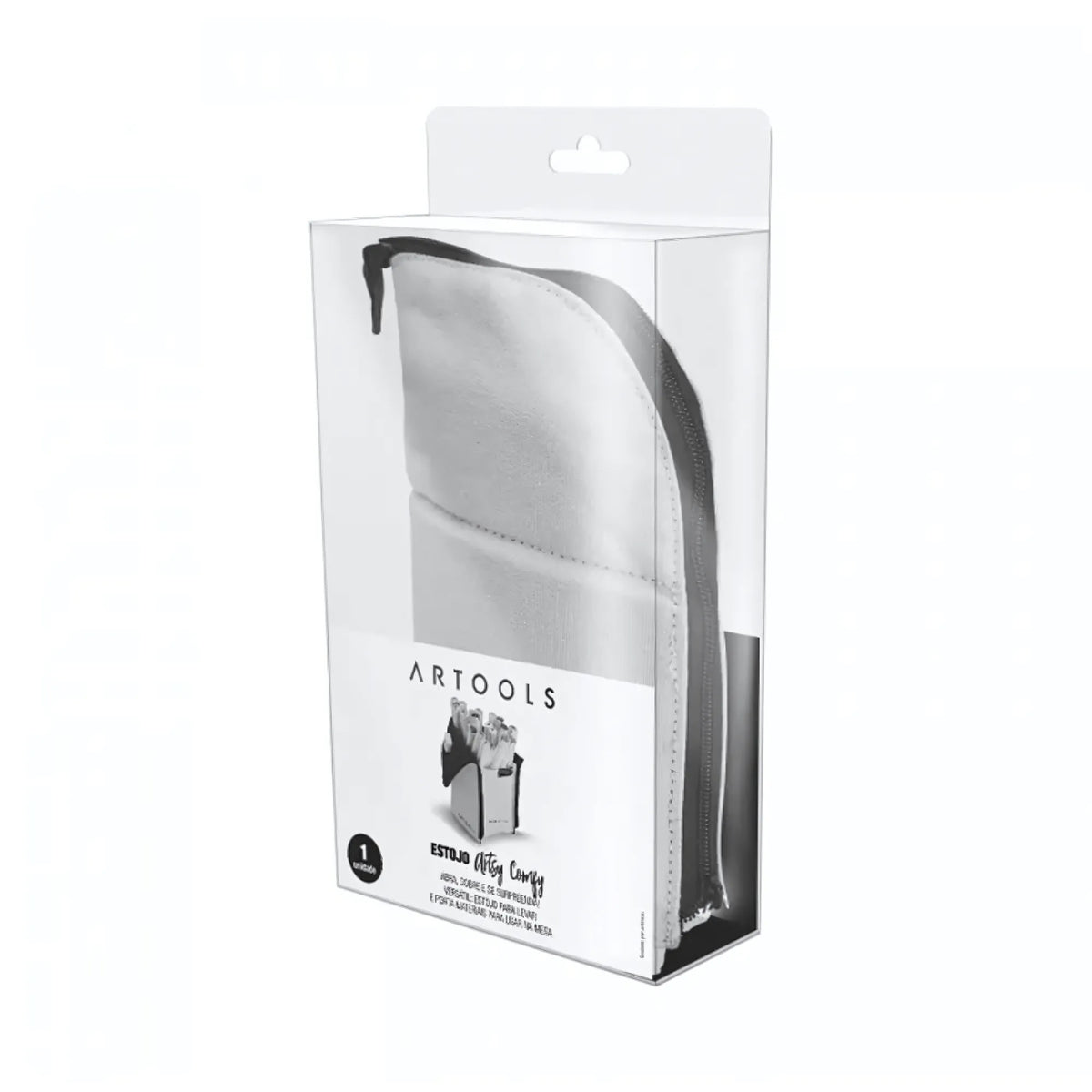 Estojo Artsy Comfy Branco Artools 610665  