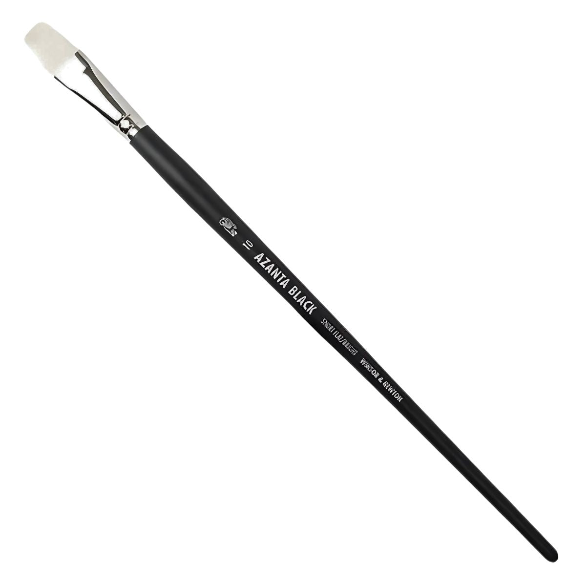 Pincel Azanta Black Winsor & Newton Chato Longo