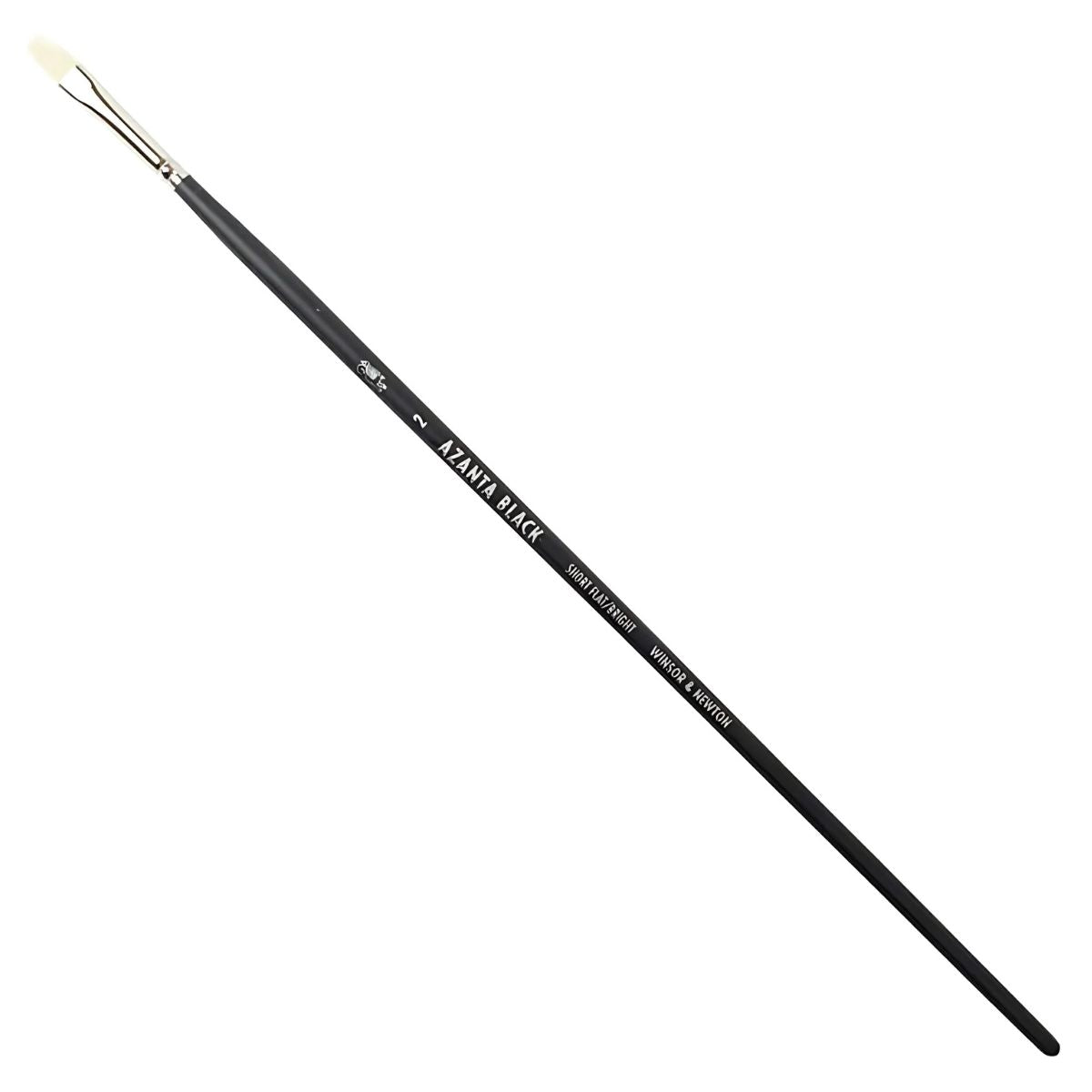 Pincel Azanta Black Winsor & Newton Chato Longo