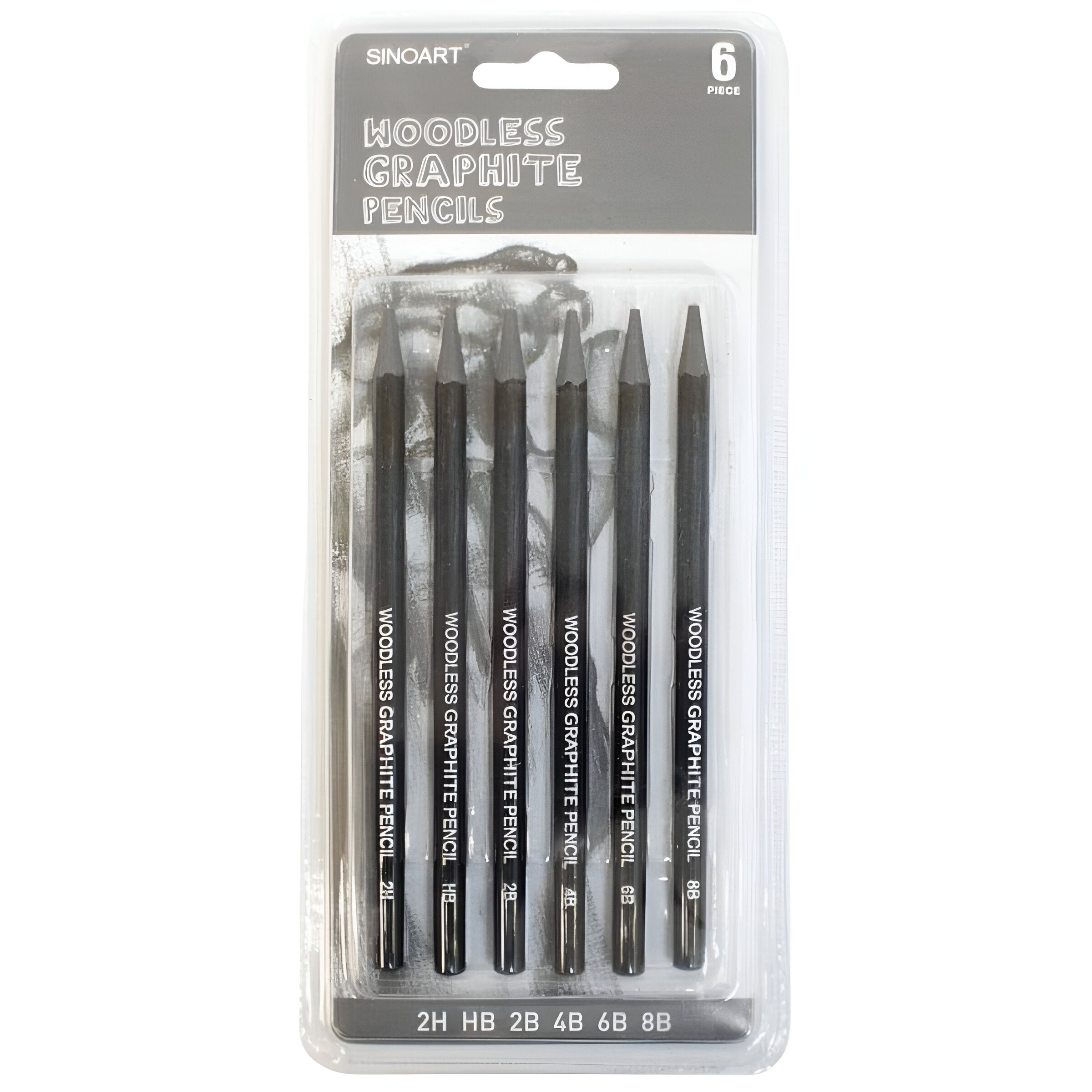Kit Lápis Integal Sinoart com 6 Unidades