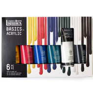 Estojo de Tinta Acrílica Liquitex Basics 118ml com 6 Cores