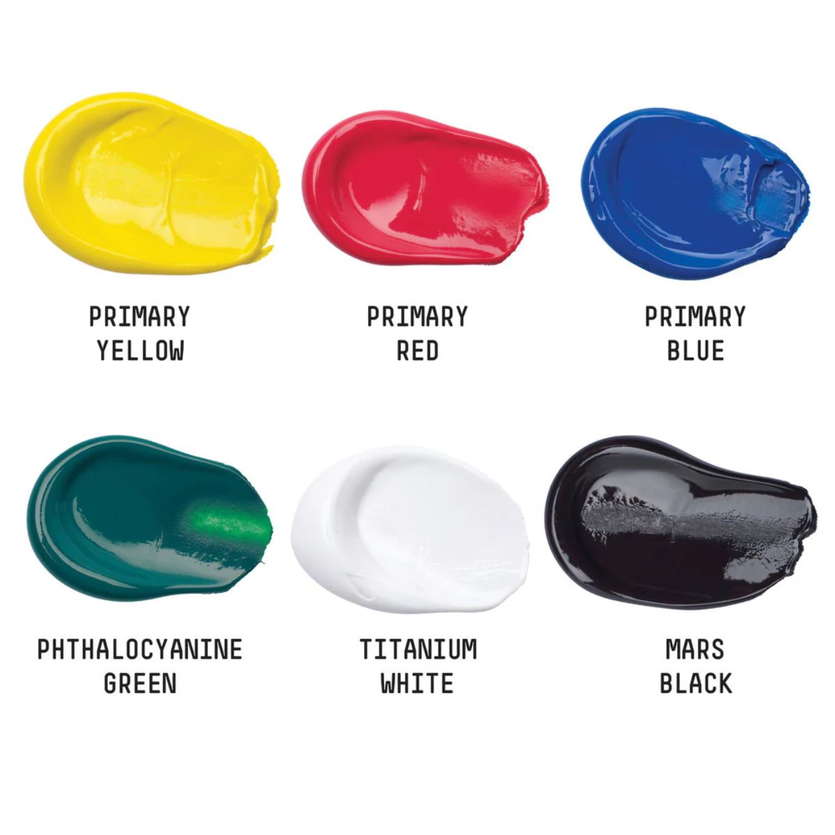 Estojo de Tinta Acrílica Liquitex Basics 118ml com 6 Cores
