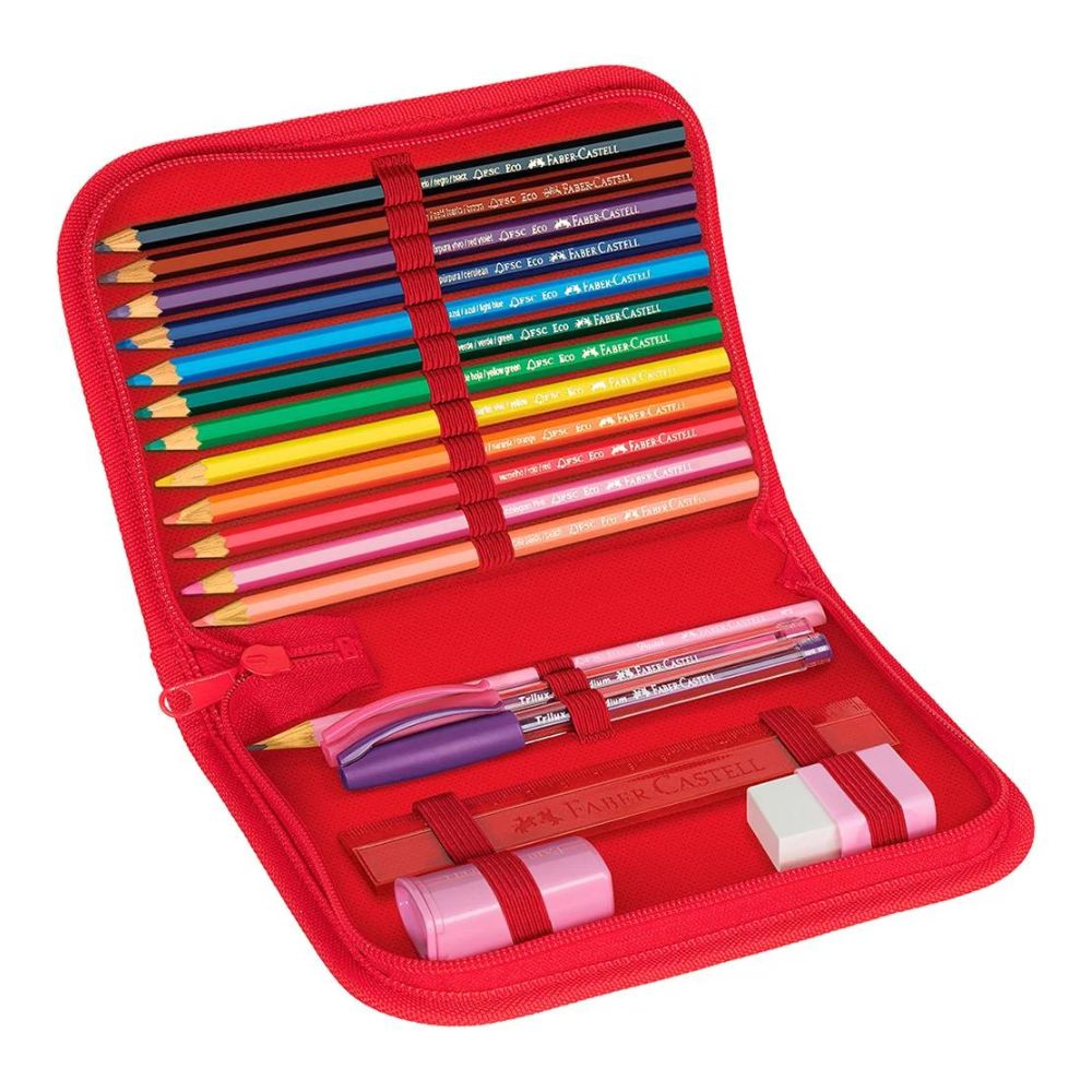 Estojo Escolar Porco-espinho - Faber-castell 18.2220Vm