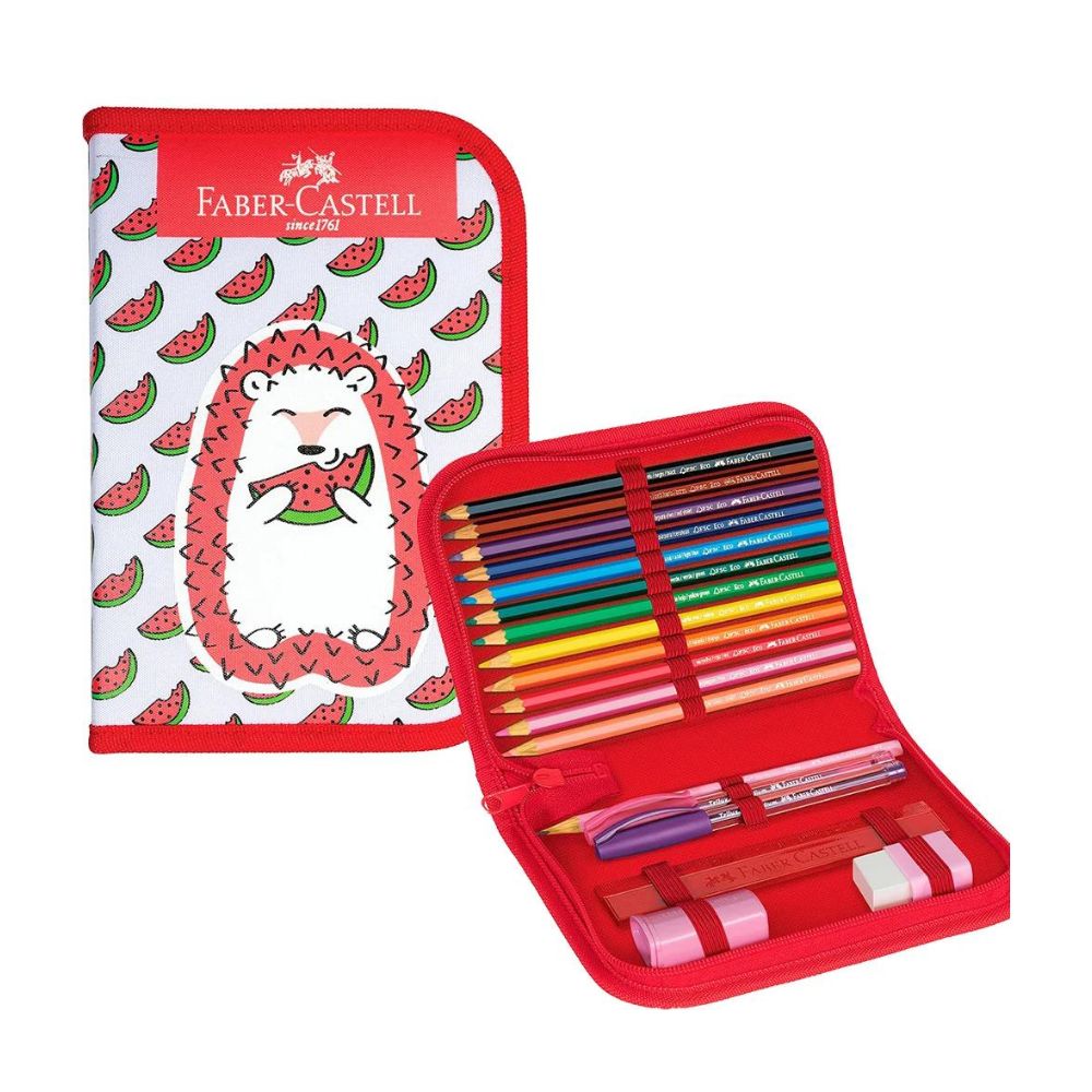 Estojo Escolar Porco-espinho - Faber-castell 18.2220Vm