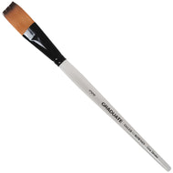 Pincel Daler & Rowney Graduate One Sword Chato 3/4 Sintético Cabo Longo Unidade