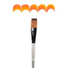 Pincel Daler & Rowney Graduate One Sword Chato 3/4 Sintético Cabo Longo Unidade