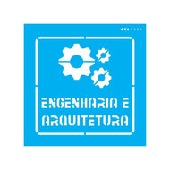 Stencil Opa 14x14cm - Profissões Engenharia - 3091