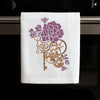 Stencil Opa 20x25cm - Steampunk Art Rosa e Engrenagem - 3116