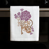 Stencil Opa 20x25cm - Steampunk Art Rosa e Engrenagem - 3116