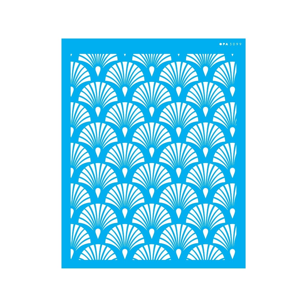 Stencil Opa 20x25cm - Estamparia Leque - 3099