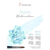 Bloco de Papel para Aquarela Hahnemühle Agave 290g/m² Textura Fina Com 12 Folhas A3 e A4