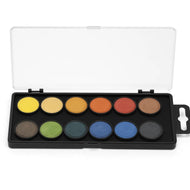 Estojo Tinta Aquarela Pastilha 12 Cores - Koh-i-noor - 171531