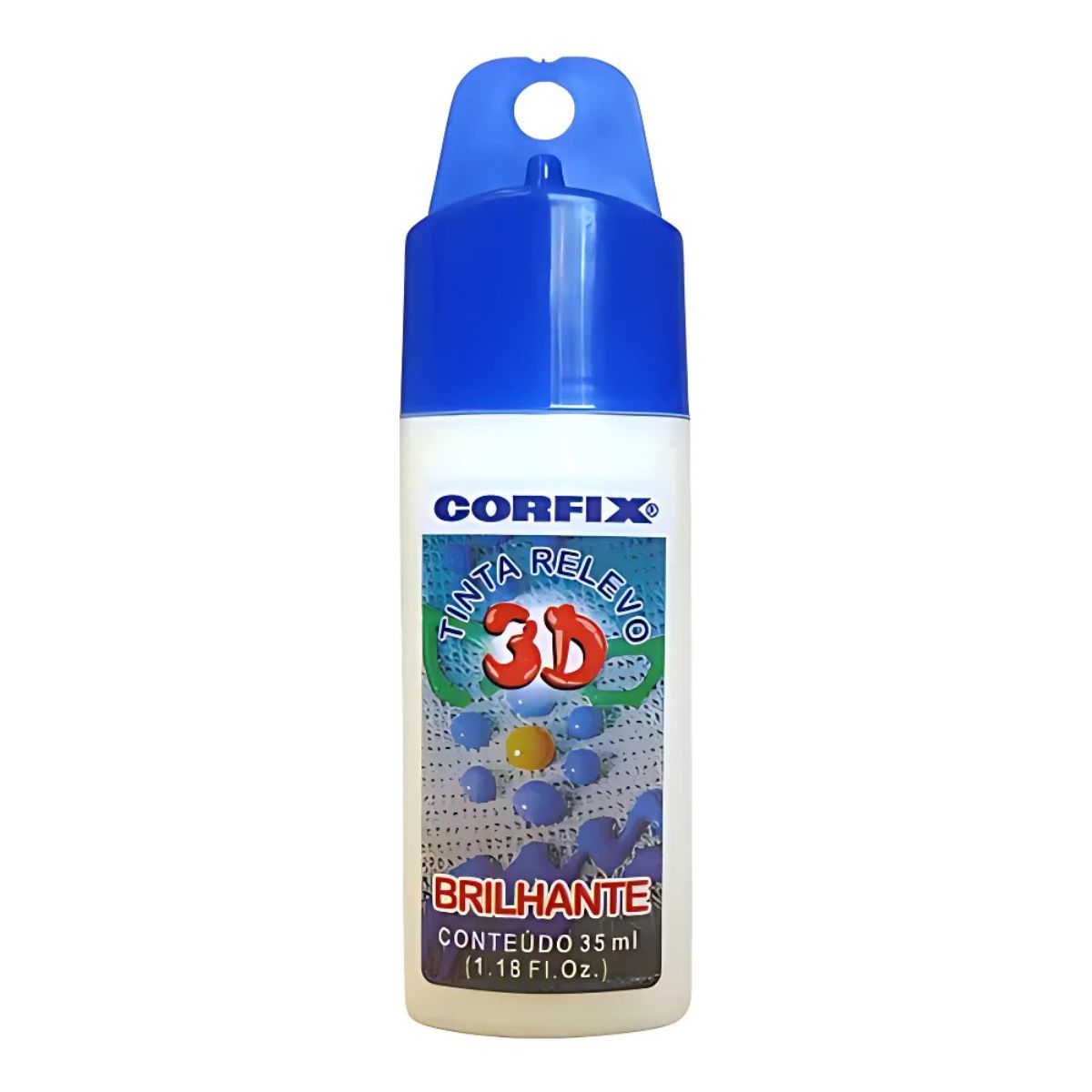 Tinta Relevo 3D Corfix Brilhante 35ml - 14400