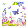 Guardanapo para Decoupage Ambiente 33x33cm com 20 Unidades - Primavera Azul