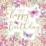Guardanapo para Decoupage Ambiente 33x33cm com 20 Unidades - Desejos de Feliz Aniversário