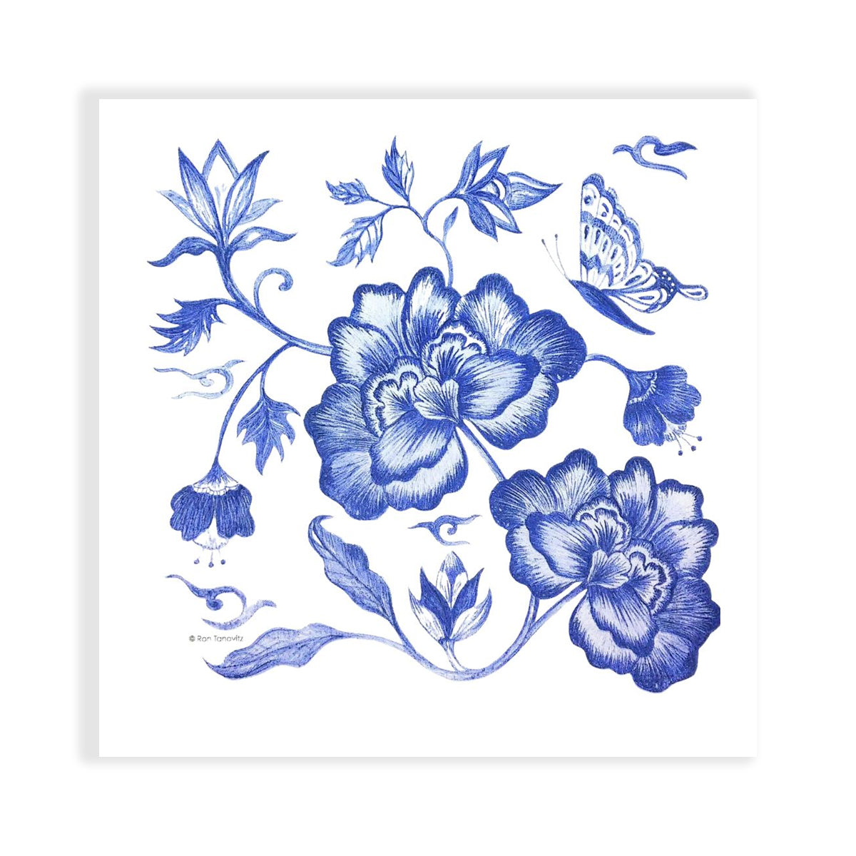 Guardanapo para Decoupage Paperdesign 33x33cm com 20 Unidades - Princess Peony