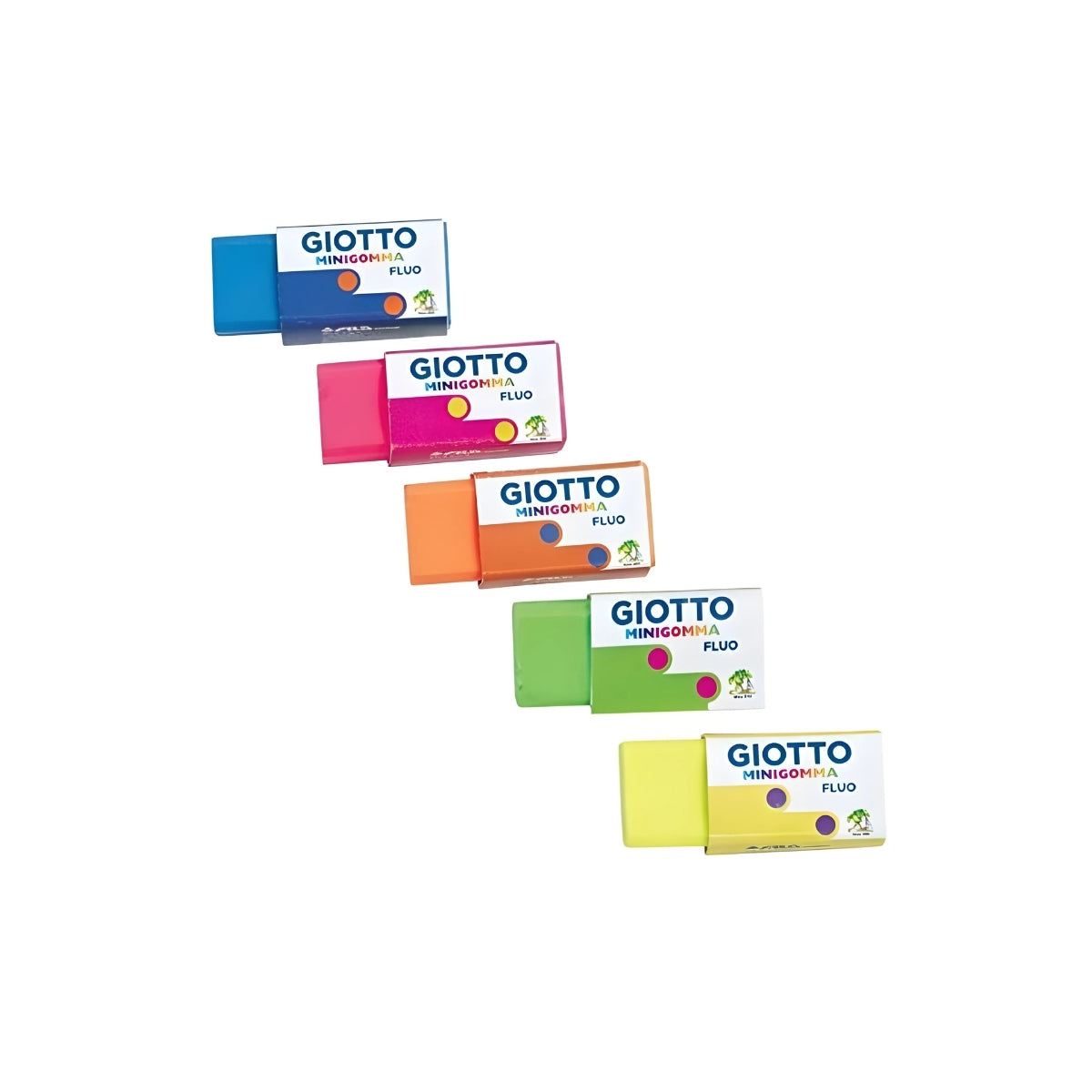 Borracha Giotto Minigomma Fluorescente - Cores Sortidas 232700