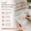 Die Cuts Apliques Recortados em Papel C Hot Stamping Coleção Country 15,1x13,1cm para Scrapbook e Scrapdecor Ldch-007 - Litoarte