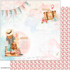 Papel para Scrapbook Dupla Face Coleção Kit Viagem 30,5x30,5cm para Scrapbook e Papelaria Criativa Sd-1135 - Litoarte