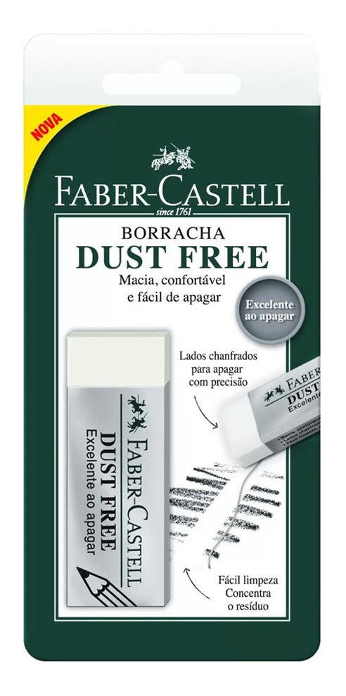 Borracha Super Soft com 2 Unidades - Faber-castell Sm Kit