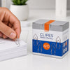 Caixa Clipes para Papel Tamanho 4/0 500g para Prender e Agrupar Folhas - Brw