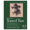 Bloco Papel Strathmore Toned Sketch Tan 118gr 22,9x30,5cm 50 Folhas Marrom