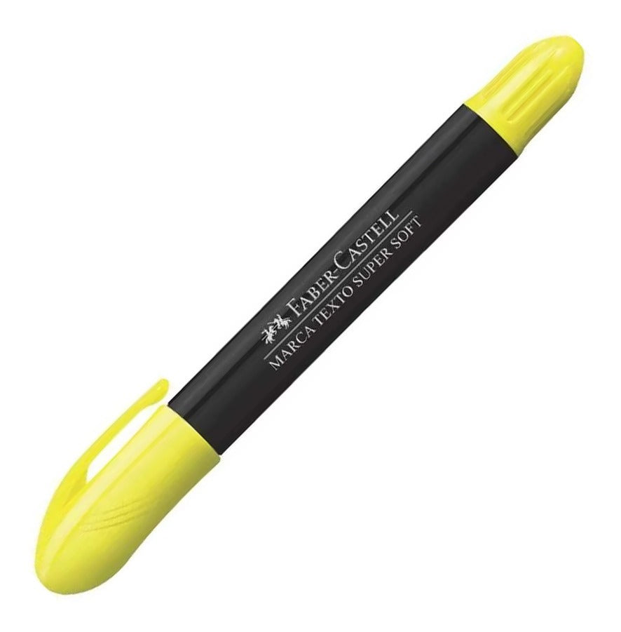 Marca Texto Textliner Gel Amarelo com 2 Unidades - Faber-castell Sm/1557 Kit