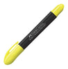 Marca Texto Textliner Gel Amarelo com 2 Unidades - Faber-castell Sm/1557 Kit