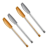 Caneta Esferográfica Trilux Colors 1,0mm com 4 Cores - Faber-castell Sm/032po Kit