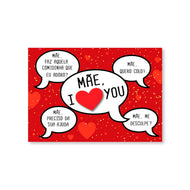 Cartão Dia das Mães Mix Balões Frases - Fina Ideia - 11×15,5cm com Envelope
