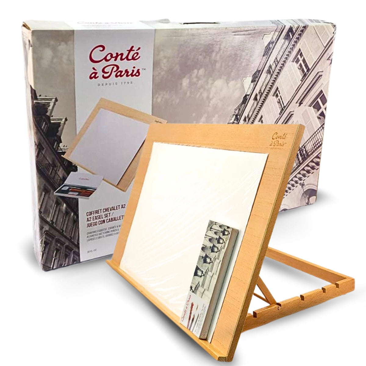 Kit para Desenho Profissional Conté À Paris com Prancheta A2