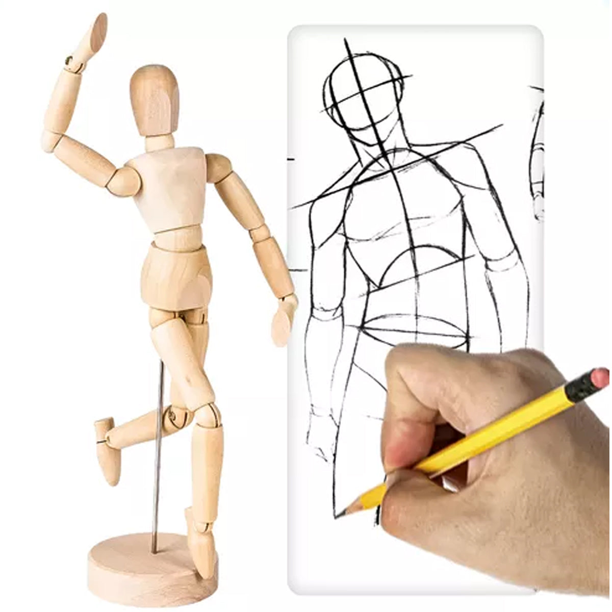 Manequim Articulado Sinoart 1,80m Adulto Masculino