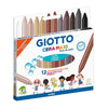Estojo de Giz de Cera Giotto Maxi 12 Cores - Tons de Pele 202302es