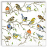 Guardanapo para Decoupage Ambiente 33x33cm com 20 Unidades - Pássaros
