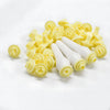 Kit Carimbos Letras 1,5cm para Doces Amarelo com 35 Peças - Bluestar