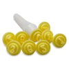 Kit Carimbos Números para Doces Amarelo com 10 Peças - Bluestar
