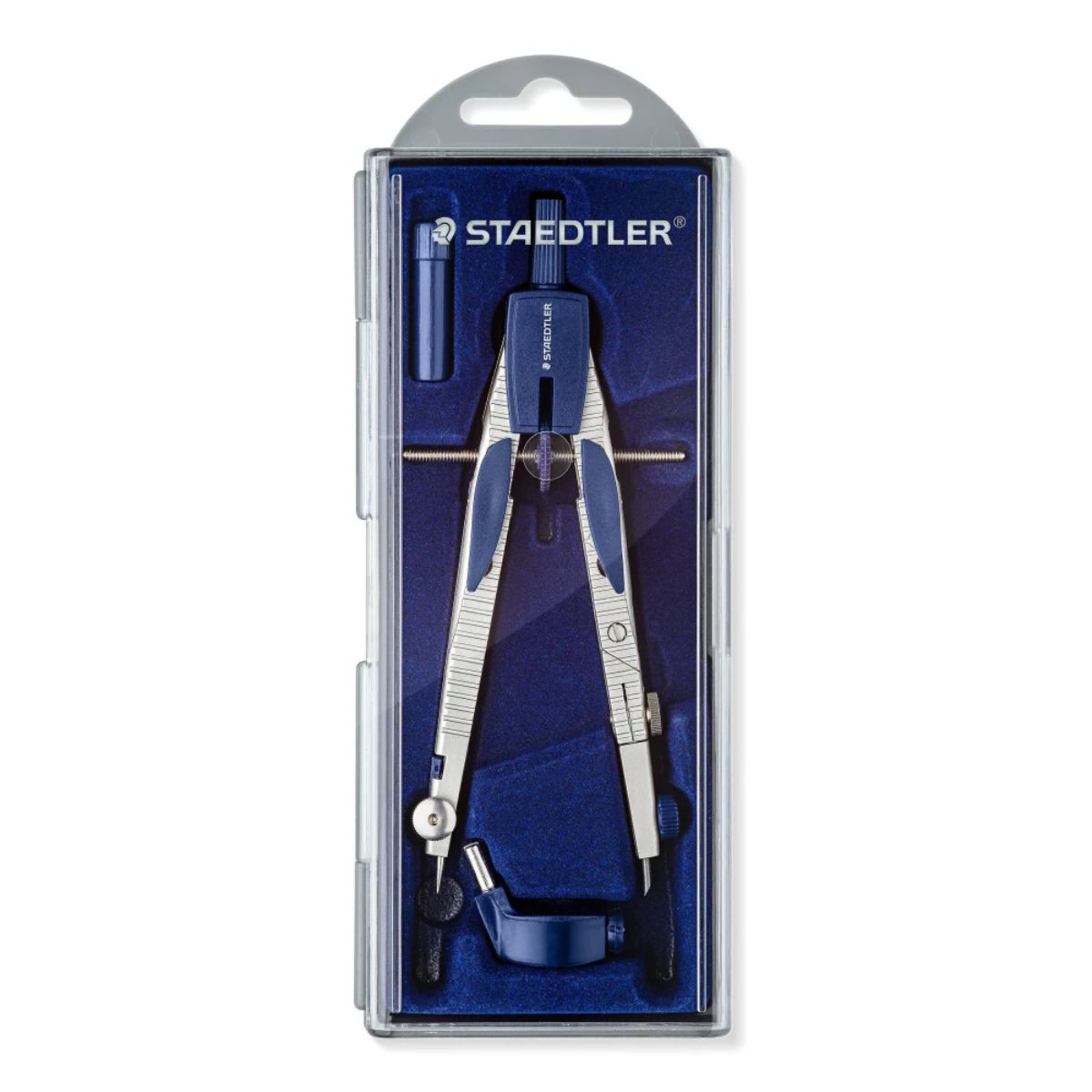 Compasso Staedtler Ajuste Rápido com Roda Central Mars 553 Estojo X1