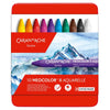 Estojo Giz Pastel Oleoso Caran D'ache Neocolor Ii Aquarelável com 10 Cores