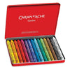 Estojo Giz Pastel Oleoso Caran D'ache Neocolor I com 15 Cores